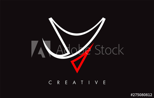 500x318 V Letter Design Logo Letter V Icon Logo With Modern Swoosh