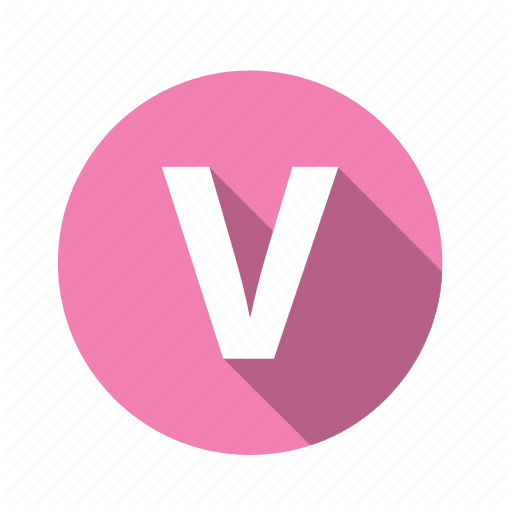 Letter V Icon at Collection of Letter V Icon free for