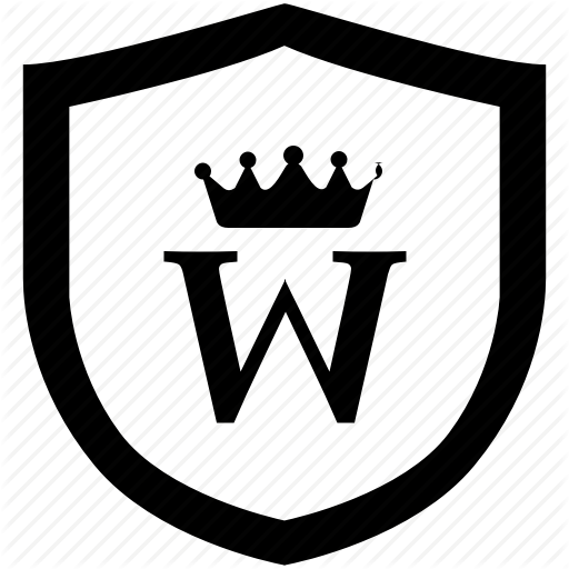 512x512 Alphabet, Crown, English, Letter, Royal, W Icon