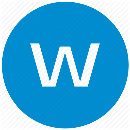 512x512 Key, Latin, Letter, W Icon