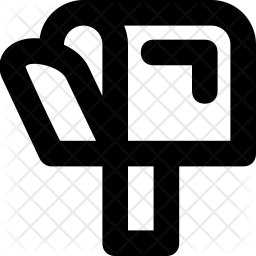 256x256 Letterbox Icon Of Line Style