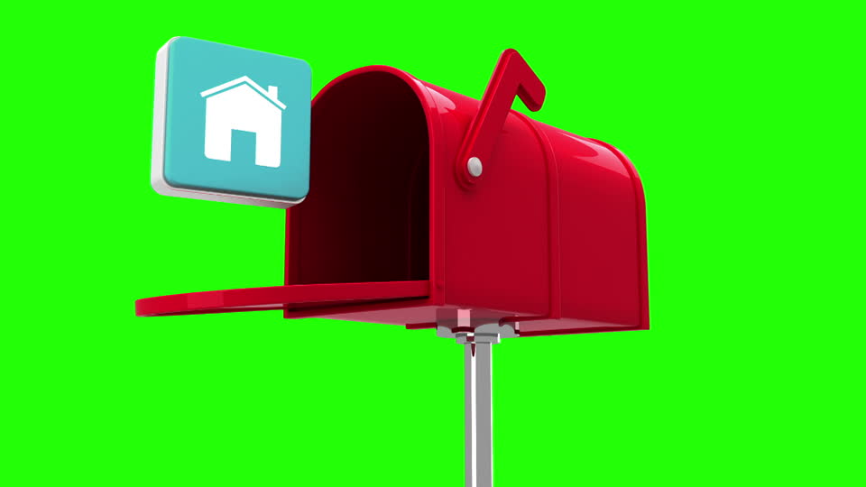 960x540 Coming Out E Mail Icon Hd Stock Video