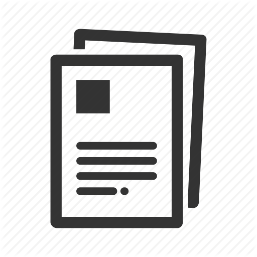 512x512 Document, Letter, Letterhead, Official, Paper, Paperwork, Profile Icon