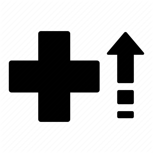 512x512 Arrow, Game, Level, Plus, Skill, Stats, Up Icon