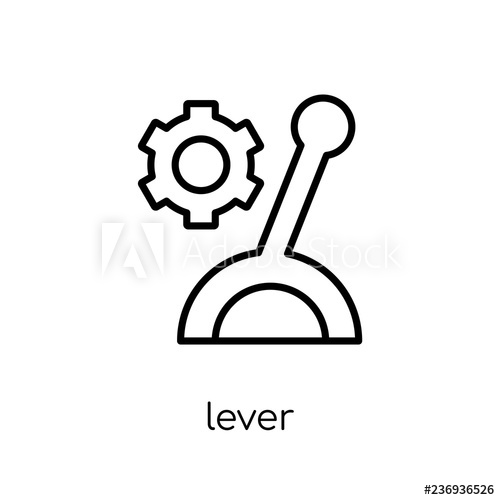 500x500 Lever Icon From Collection