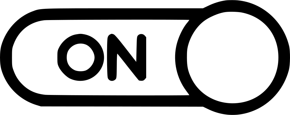 980x390 Button Switch Power Option Control Lever On Png Icon Free