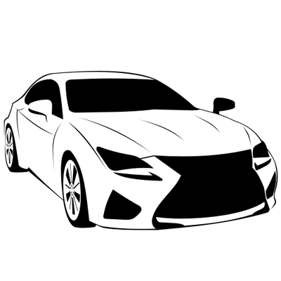 400x400 Free Lexus Rc F Luxury Toyota Car Files, Vectors Graphics
