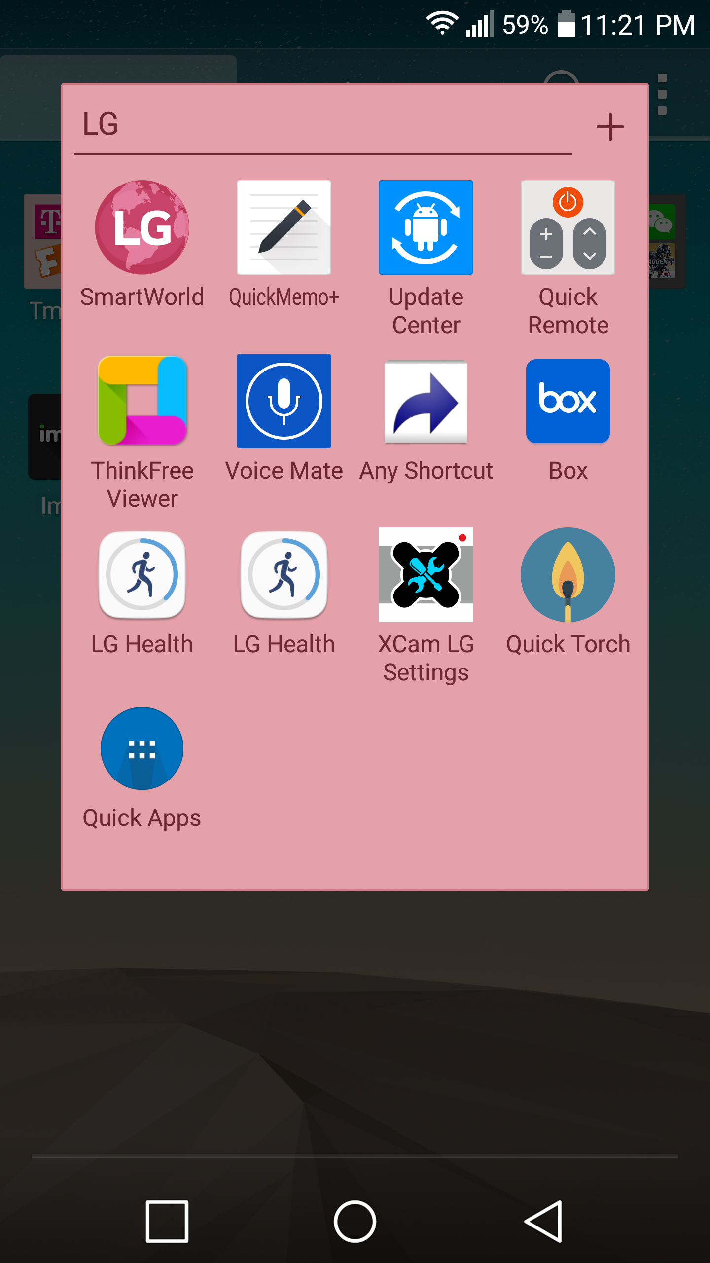 1440x2560 Duplicate Lg Health Icons In App Drawer, How Do I Fix