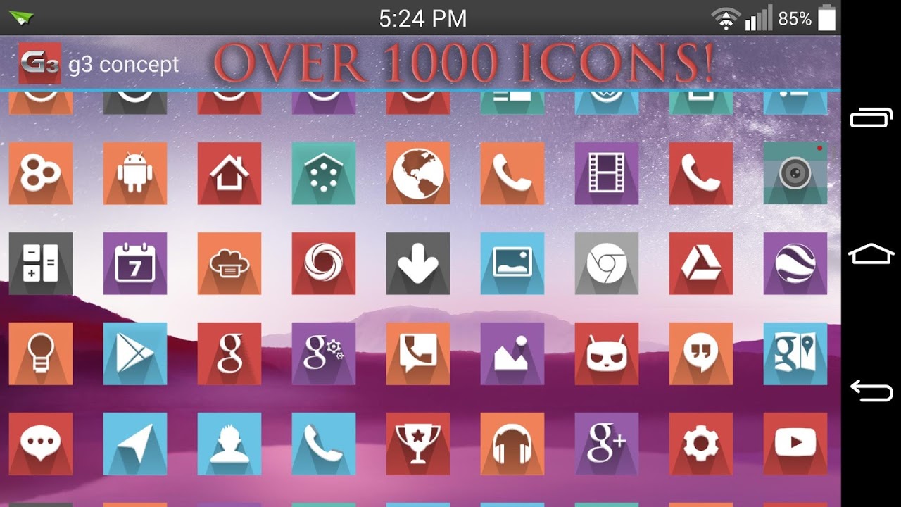 1280x720 Lg Concept Icon Pack Download Apk For Android