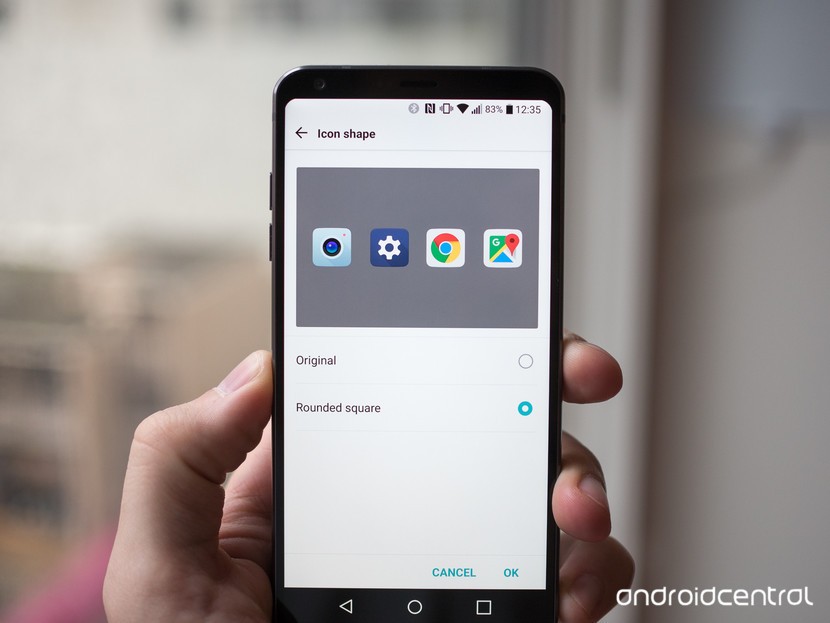 830x623 How To Turn Off The Lg 'squircle' Icon Frames Android Central
