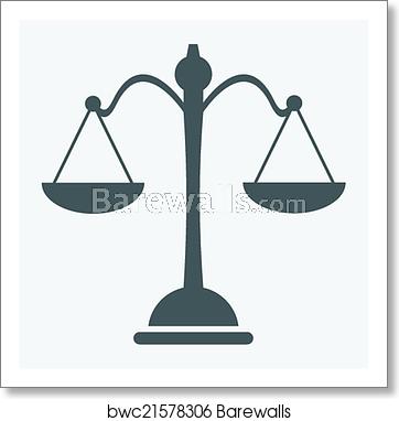 Libra Icon, Art Print Barewalls Posters Prints 362x382 Libra Icon, Art Print Barewalls Posters Prints