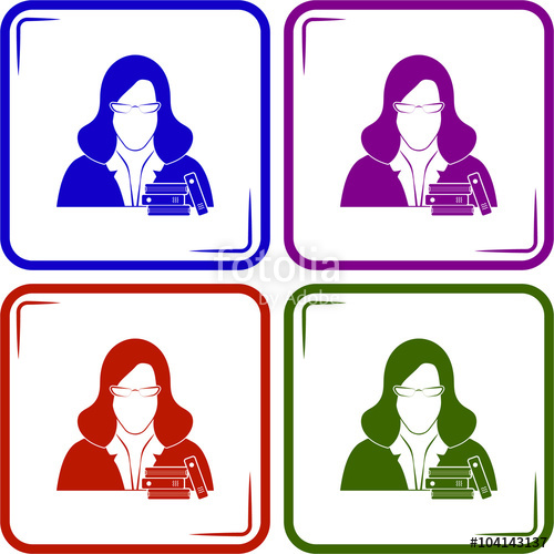 Librarian Icon Stock Image And Royalty Free Vector 500x500 Librarian Icon Stock Image And Royalty Free Vector