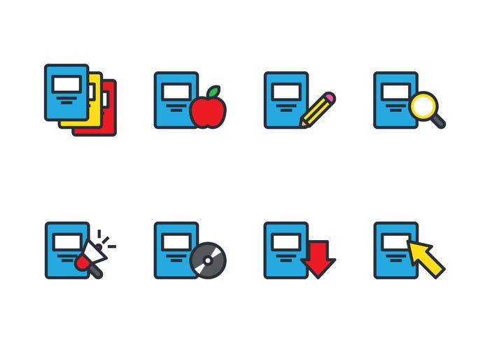 Library Book Icon at Vectorified.com | Collection of Library Book Icon ...