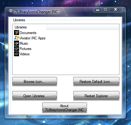 420x400 Windows Customs Windows Library Icons Changer