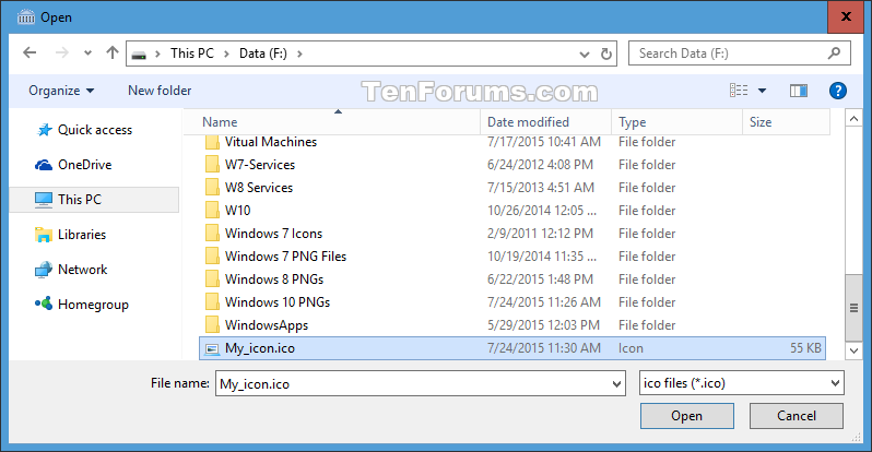 798x414 Change Library Icon In Windows Tutorials