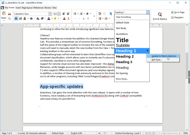 Libreoffice Is Here With New Windows Icon Theme Betanews 768x545 Libreoffice Is Here With New Windows Icon Theme Betanews