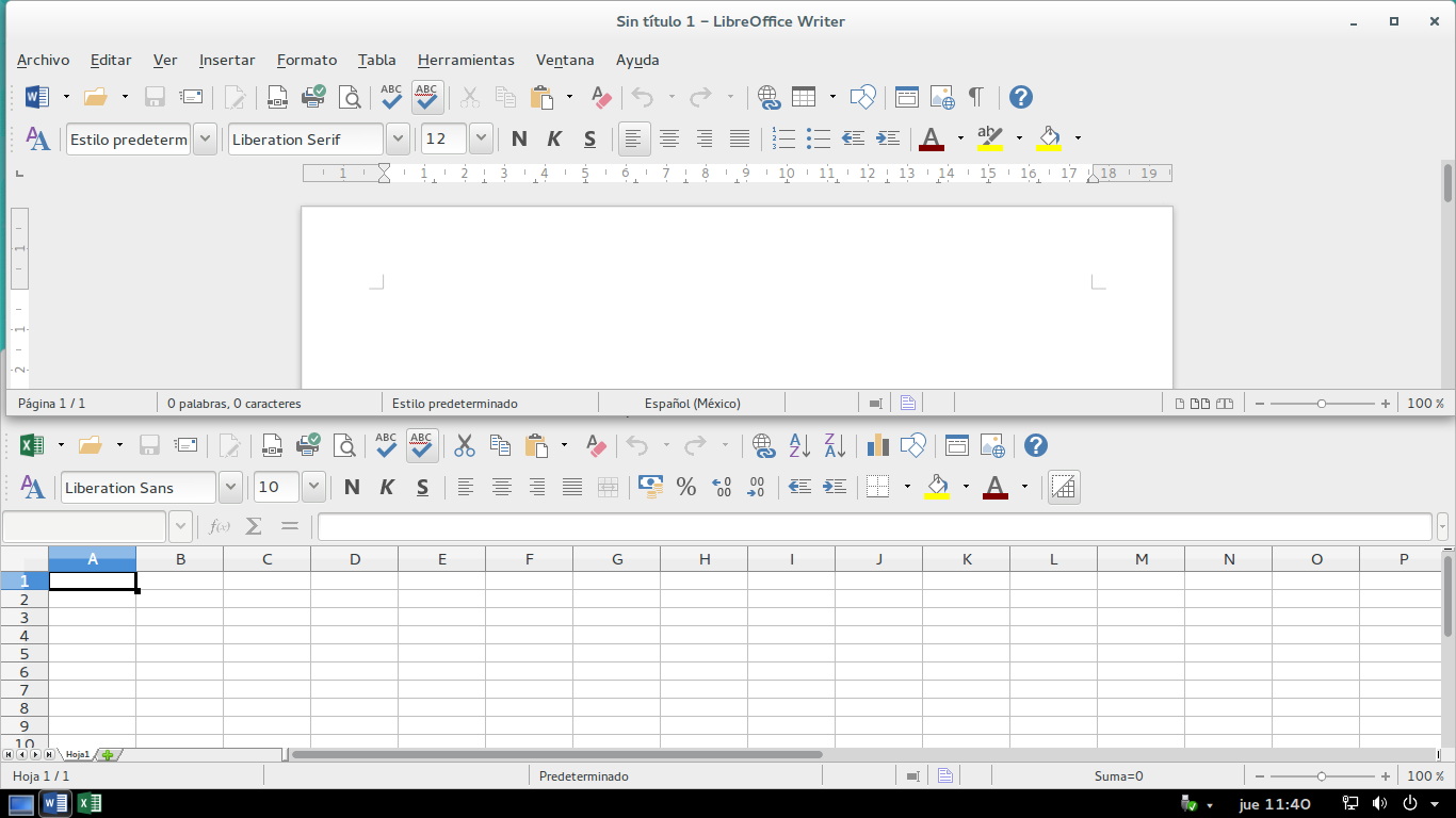 1366x768 Office Icons Theme For Libreoffice