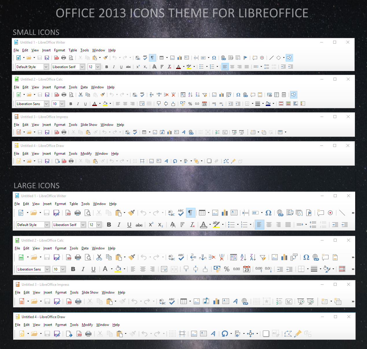 1269x1209 Office Theme For Libreoffice