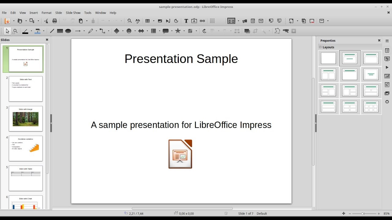 Libreoffice impress. LIBREOFFICE презентации. Презентация в LIBREOFFICE Impress. LIBREOFFICE Impress Интерфейс.