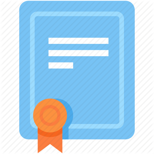 Certificate, Document, Licence Icon 512x512 Certificate, Document, Licence Icon