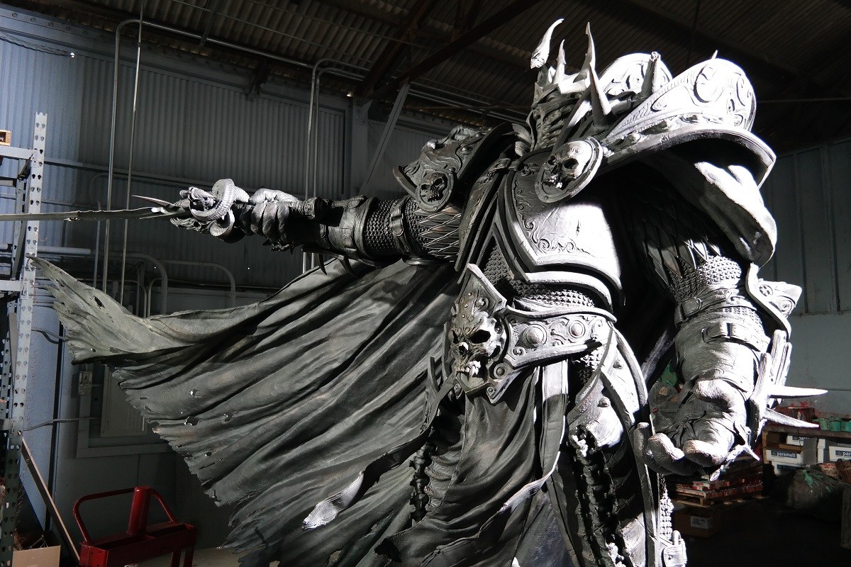 Blizzard Unveils Lich King Arthas Statue As Taiwanese Cultural 1200x800 Blizzard Unveils Lich King Arthas Statue As Taiwanese Cultural