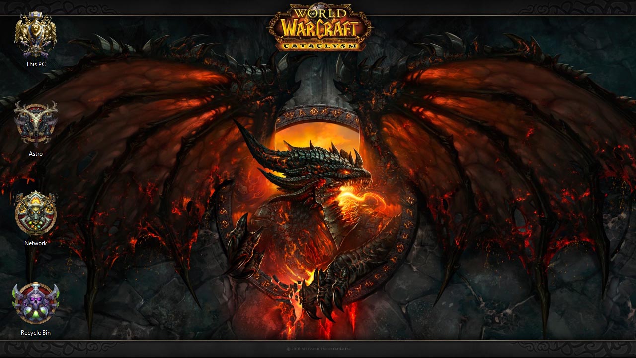 1280x720 World Of Warcraft Theme For Windows