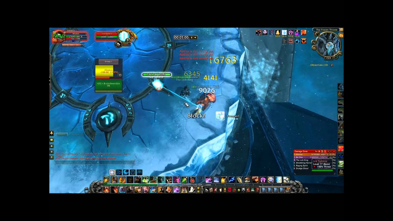 1280x720 Feral Solo The Lich King!!!