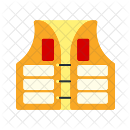 256x256 Life Jacket Icon Of Flat Style