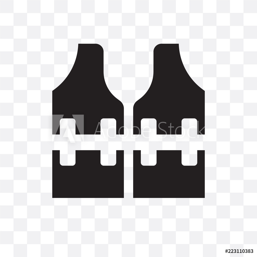 1000x1000 Photo Art Print Lifejacket Icon Isolated On Transparent