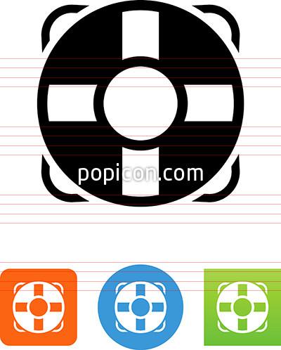 400x498 Life Preserver Icon