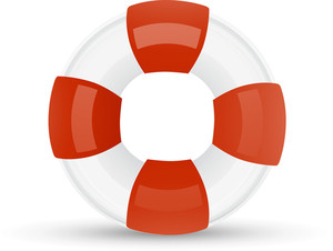 300x226 Life Preserver Royalty Free Stock Image