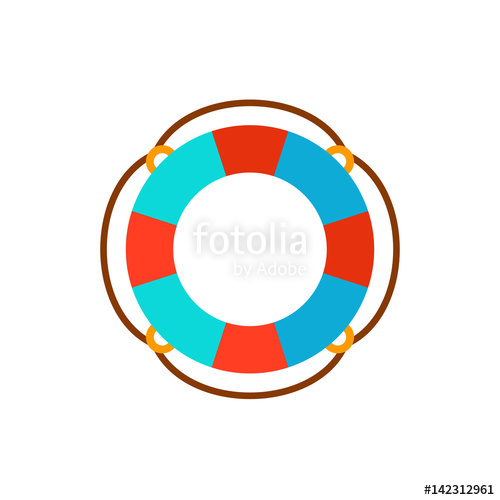 500x500 Life Preserver Icon Stock Image And Royalty Free Vector