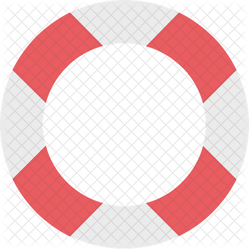 512x512 Life Ring Icon Of Flat Style