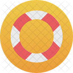 256x256 Life Ring Icon Of Gradient Style