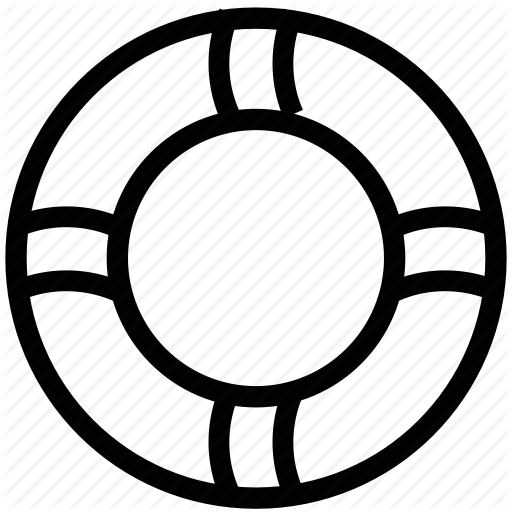 512x512 Life Belt, Life Ring, Lifebuoy, Ring Buoy, Survival Icon