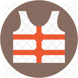 256x256 Life Vest Icon Of Flat Style