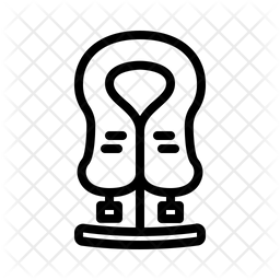 256x256 Life Vest Icon Of Line Style