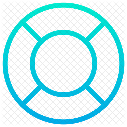 512x512 Lifeboat Icon Of Gradient Style
