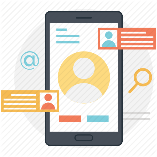 512x512 Business Contacts, Business Intelligence, Business Links, Crm