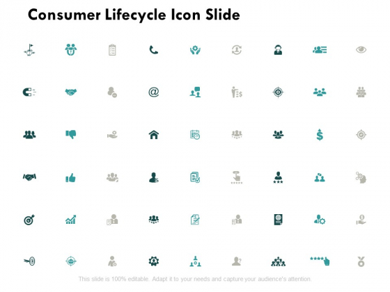 560x420 Consumer Lifecycle Icon Slide Business Ppt Powerpoint Presentation