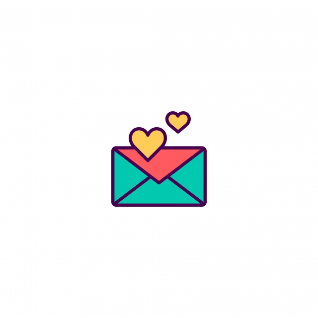 640x640 Love Letter Icon Design Lifestyle Icon Vector Design, Logo, Heart