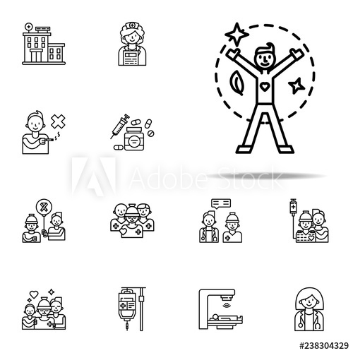 500x500 Healthy Lifestyle Icon Cancer Day Icons Universal Set For Web