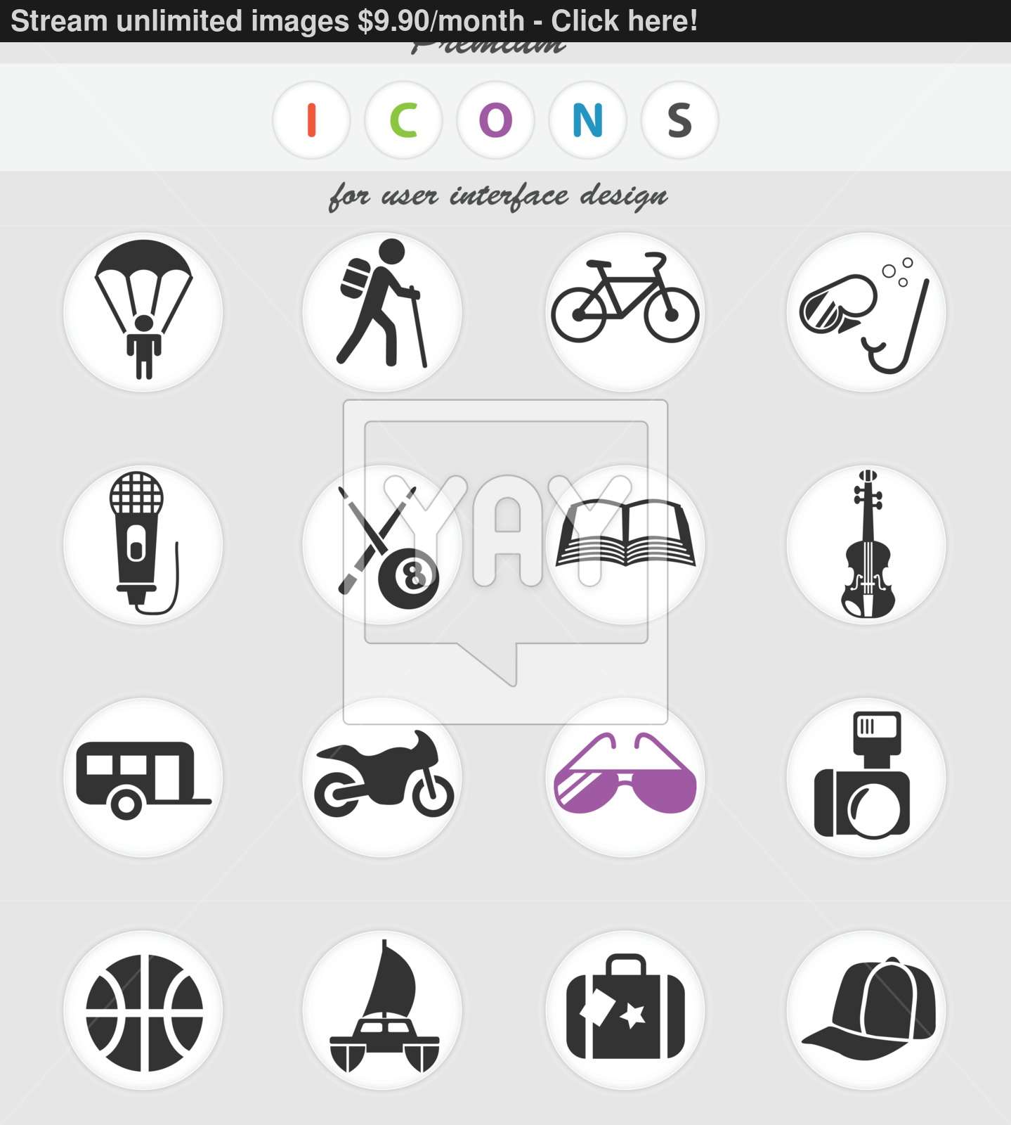 1439x1600 Lifestyle Icon Set Vector