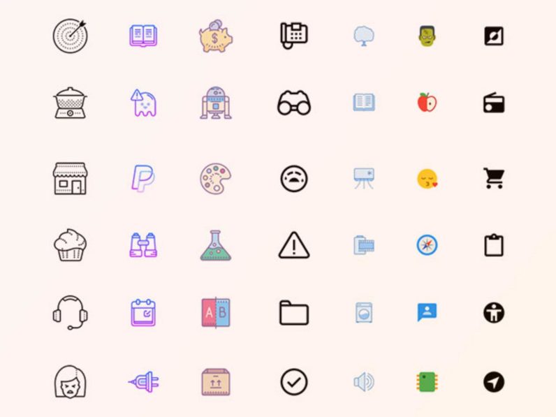 796x597 Icons Of All Shapes, Sizes, Moods, And Colors Get Them