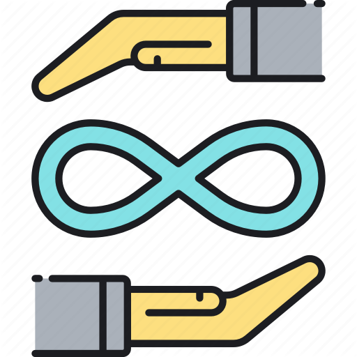 512x512 Infinity, Insurance, Lifetime, Perpetual, Perpetual Insurance Icon