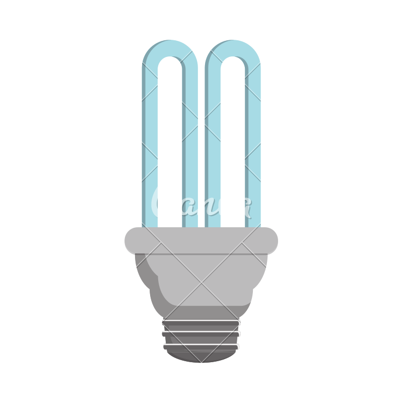 800x800 Incandescent Light Bulb Flat Icon Vector Illustration