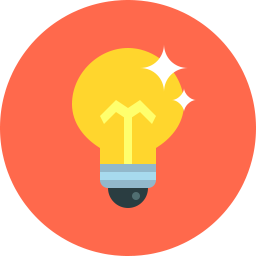 256x256 Bulb Icon Flat