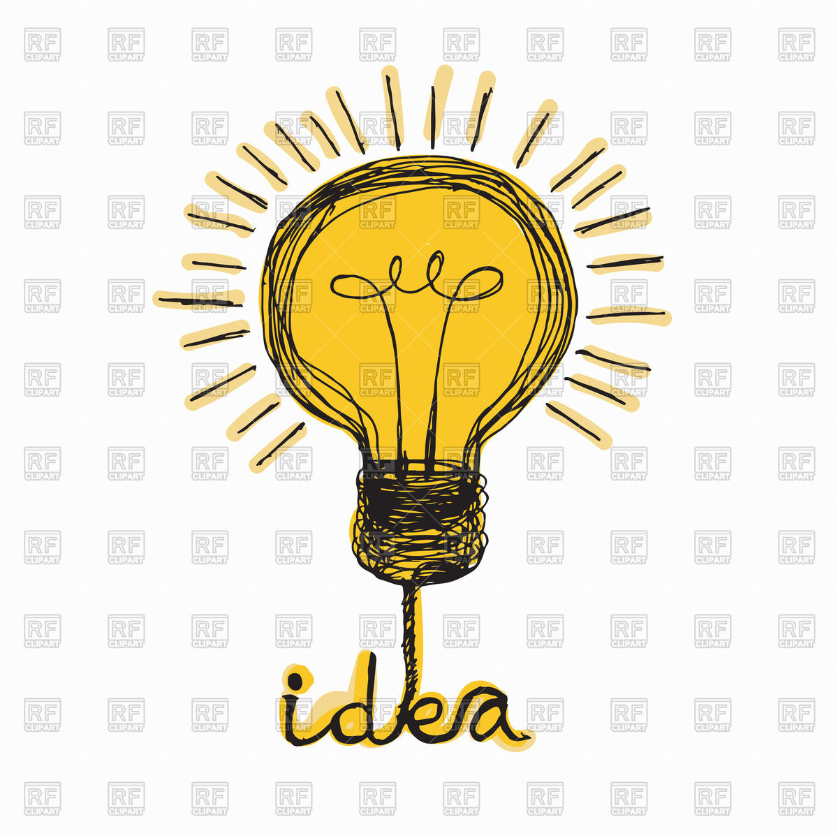 1200x1200 Light Bulb Icon
