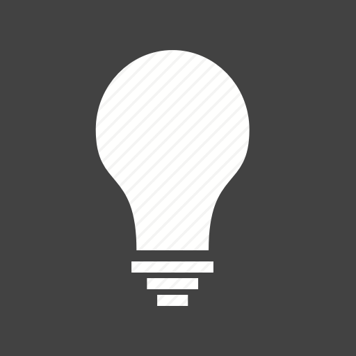 512x512 Bright, Bulb, Color, Electric, L Light, Lightbulb Icon