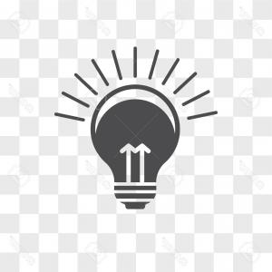300x300 Lightbulb Vector Icon White Background Lightbulb Vector Icon Image